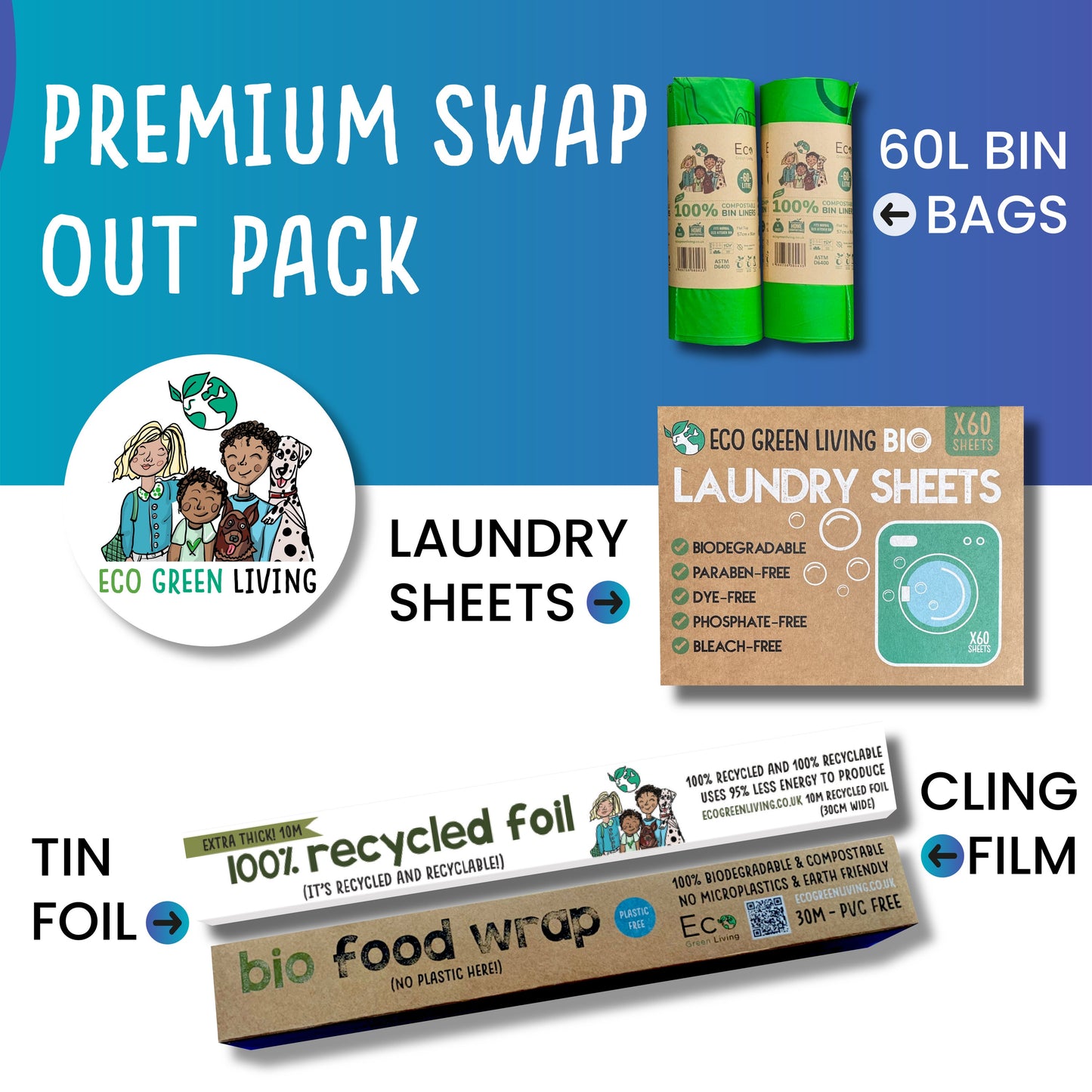 Premium Eco Kitchen Swap Out Pack