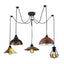Retro Vintage Chandelier Ceiling Spider Light Industrial Pendant 5 Way