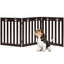 3 Panels Foldable Pet Gate with 360° Hinges
