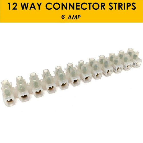 3A-60A Lighting Chock Block Connection 12 Way Electric Wire Terminal
