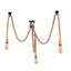 Industrial vintage Ratio 3 Head Hemp Spider Chandelier E27 Uk