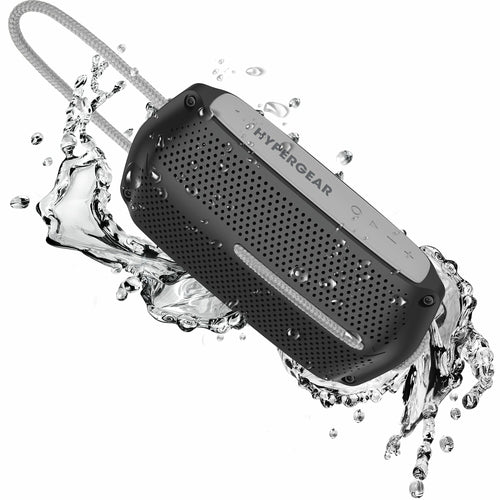 HyperGear Wave Water Resistant Wireless Speaker with Extended Battery