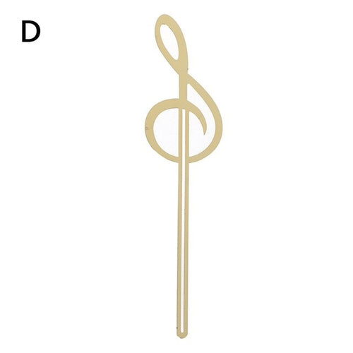Creative Cute Gold Musical Instruments