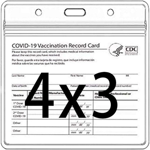 I Vaccinated Card Keeper