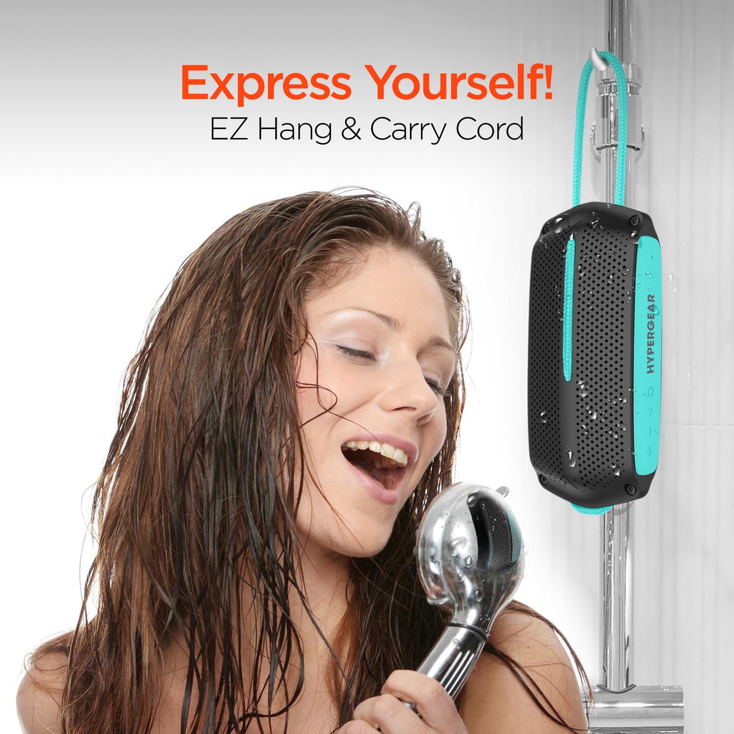 HyperGear Wave Water Resistant Wireless Speaker with Extended Battery