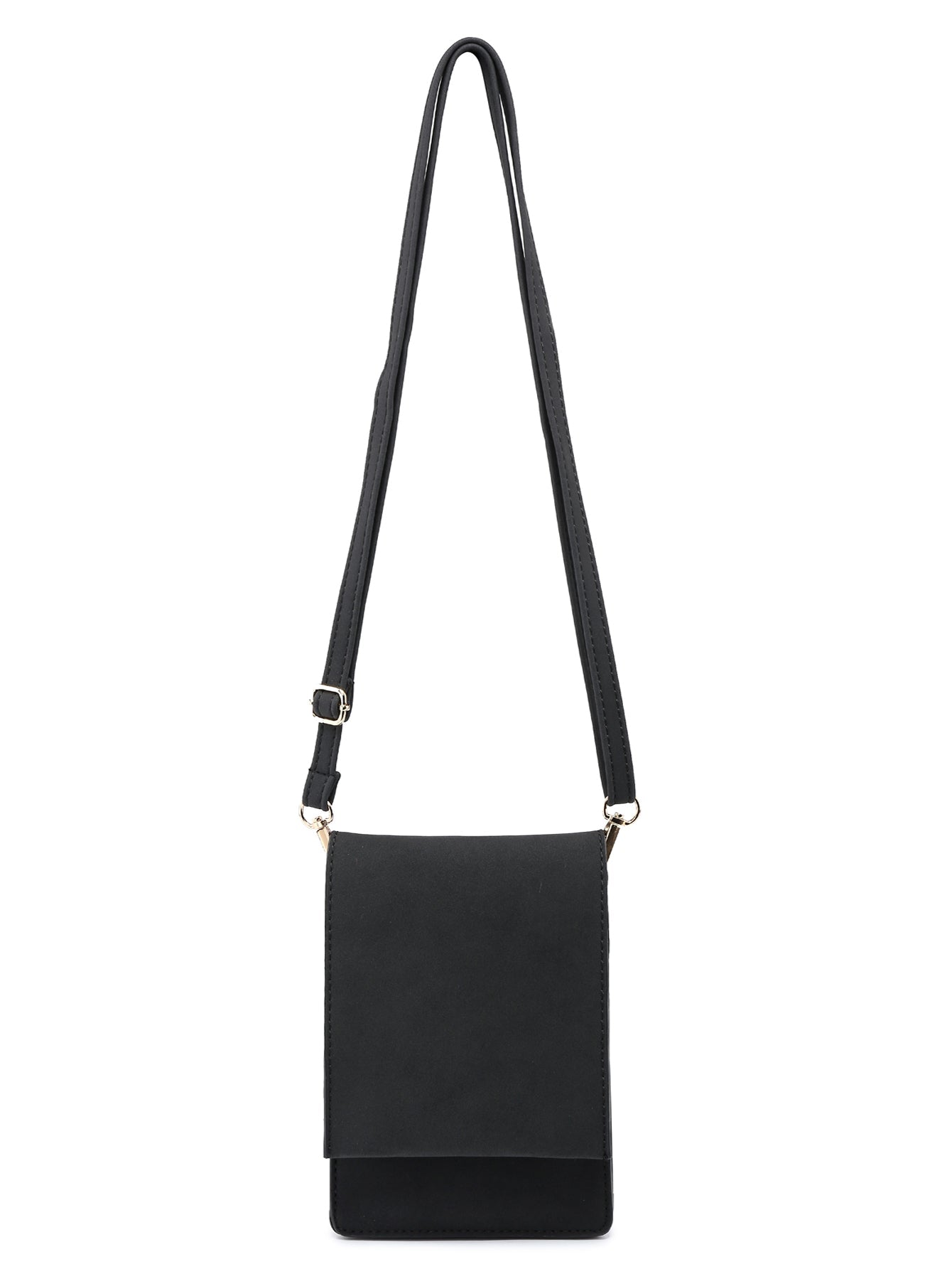 Women Small Crossbody Purse Cell Phone Pouch MT2078-3 BK