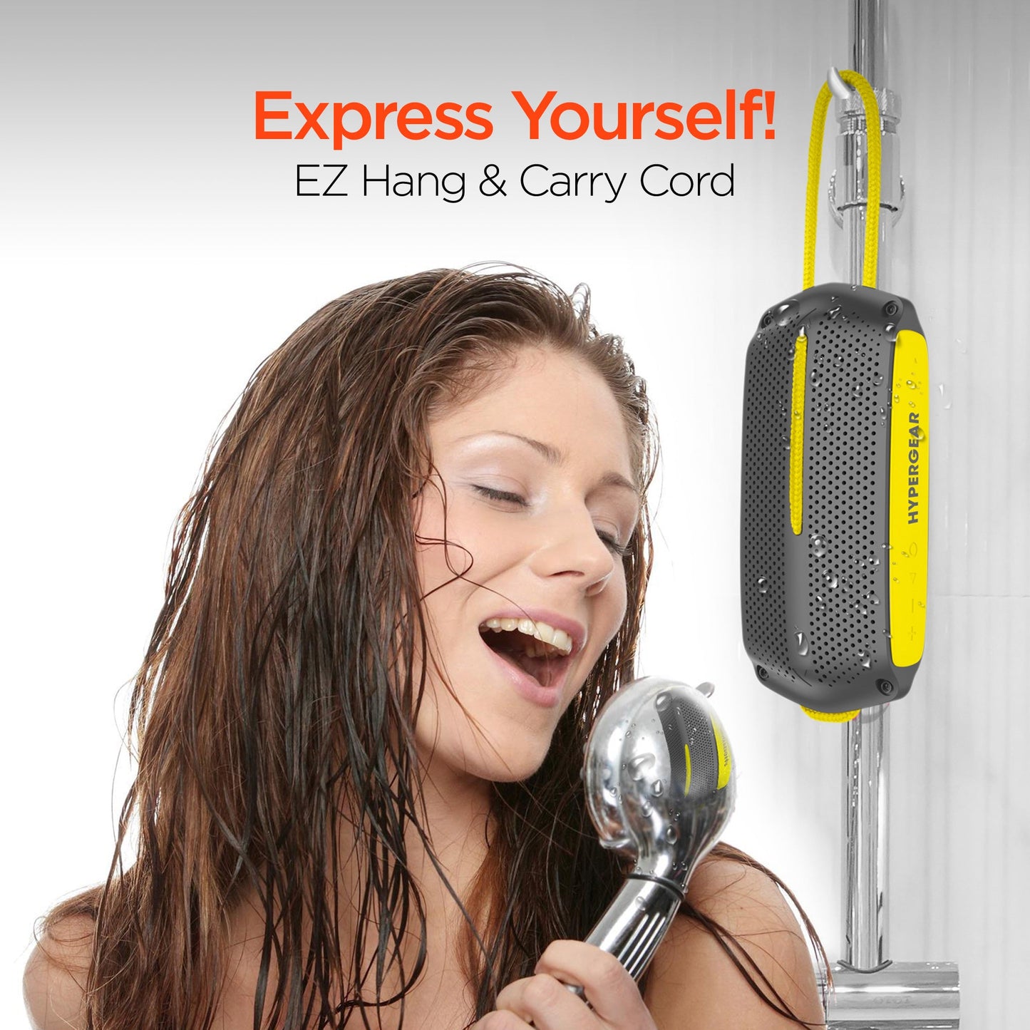 HyperGear Wave Water Resistant Wireless Speaker with Extended Battery