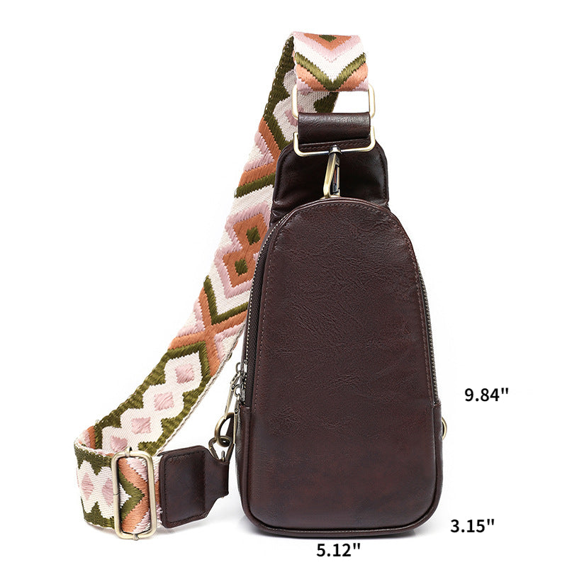 Chest sling bag guitar strap