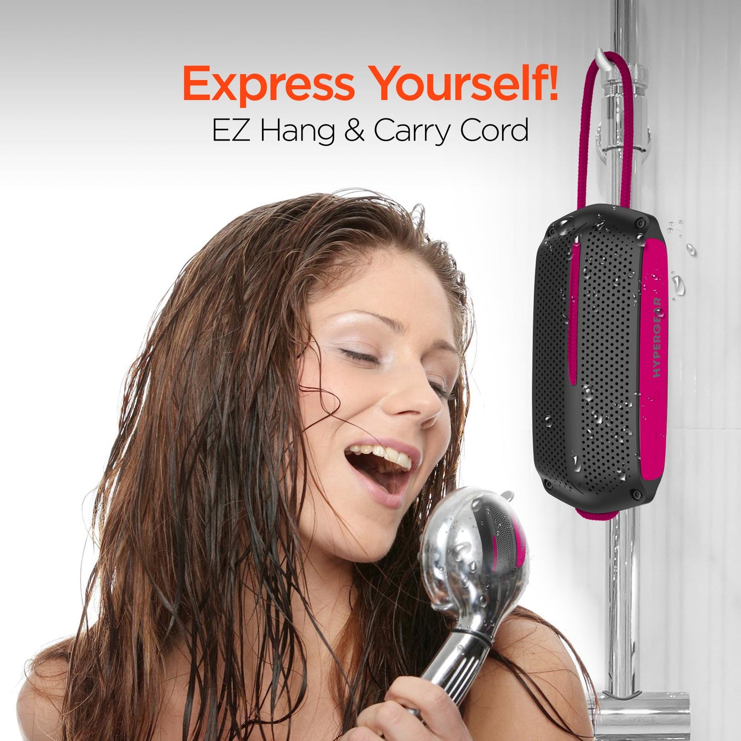 HyperGear Wave Water Resistant Wireless Speaker with Extended Battery