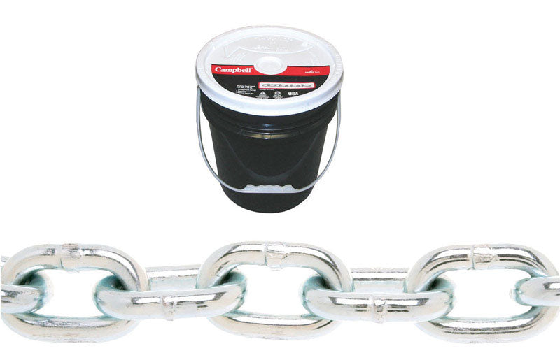 Apex Tool Group 140623 0.4 in. x 63 ft. Chain Coil Zinc