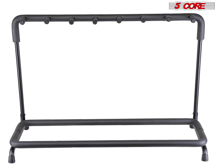 5Core Guitar Rack 7 Slot Multi Guitars Stands Floor Safe Storage for