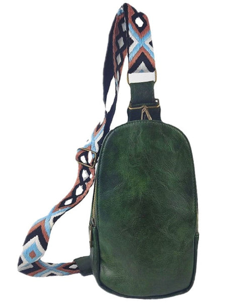 Chest sling bag guitar strap