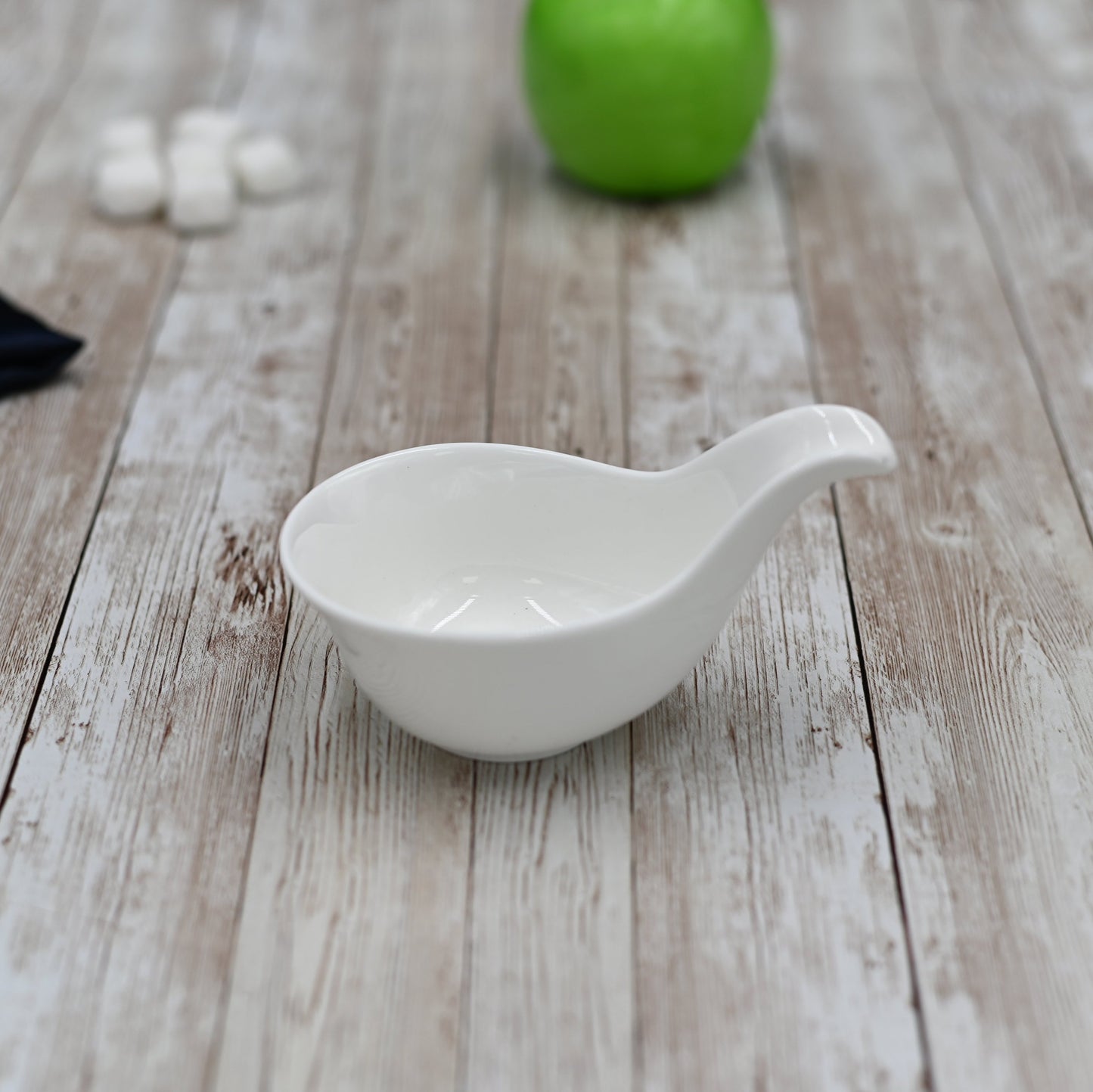 White Snack Dish 5" inch | 3 Fl Oz |