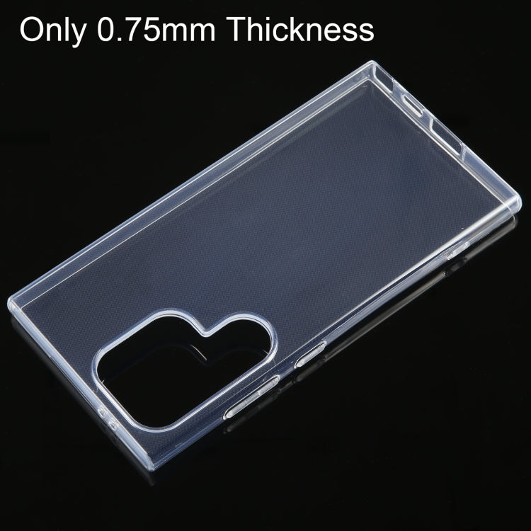 For Samsung Galaxy S24 Ultra 5G Ultra-thin Transparent TPU Phone Case
