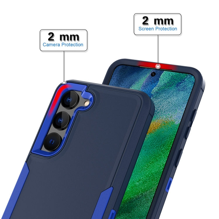 For Samsung Galaxy S23+ 5G 2 in 1 Magnetic PC + TPU Phone Case(Black)
