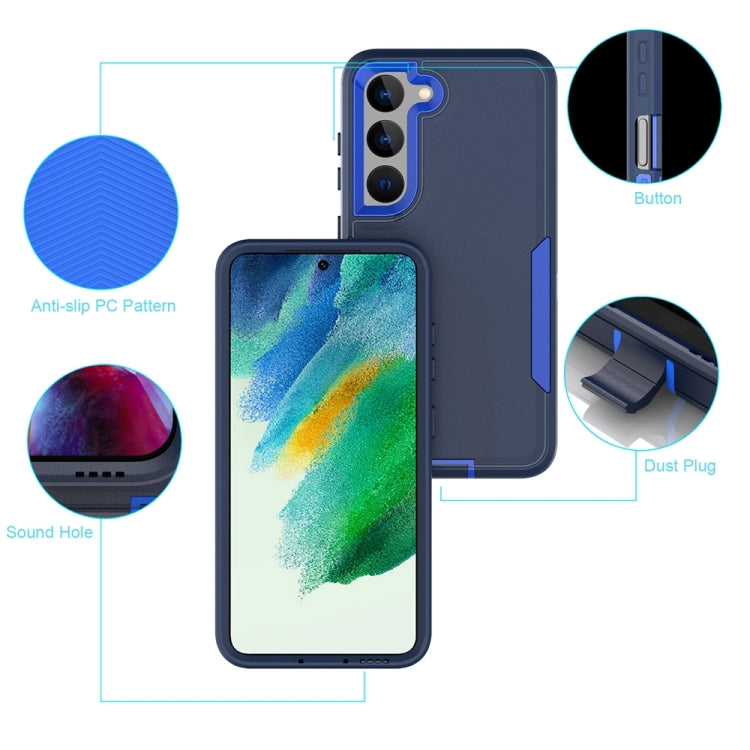 For Samsung Galaxy S23+ 5G 2 in 1 Magnetic PC + TPU Phone Case(Black)