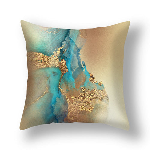 Abstract Geometric Print Cushion Cover for Home Decor