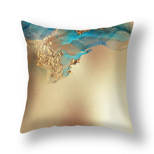 Abstract Geometric Print Cushion Cover for Home Decor