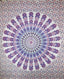 Peacock Feathers Mandala Tapestry