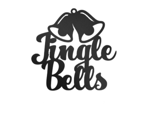 Jingle Bells - Metal Wall Art