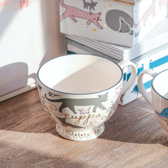 1 Piece Cartoon Mug With Gift Box Novelty