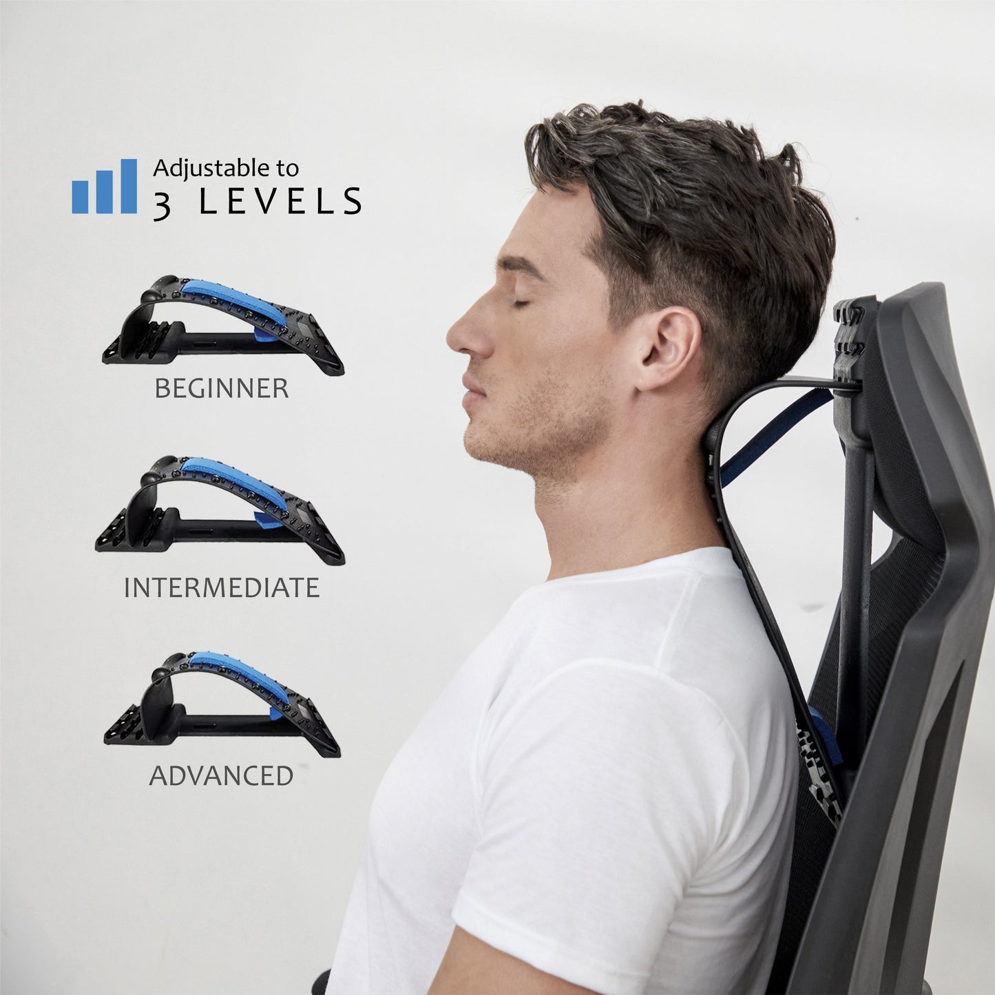 Multi Level Neck And Shoulder Stretching Device