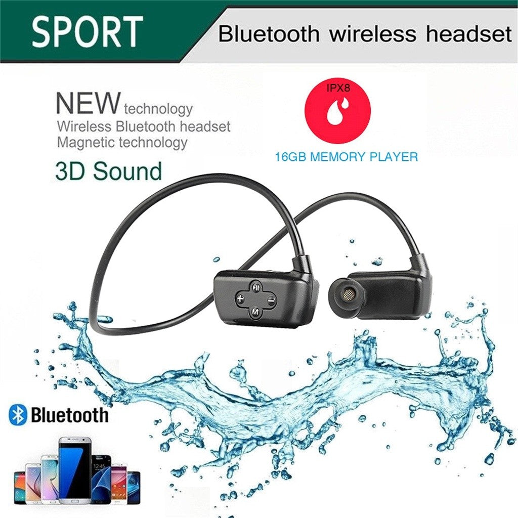 Hot 16GB IPX8 waterproof M P3 Music Player