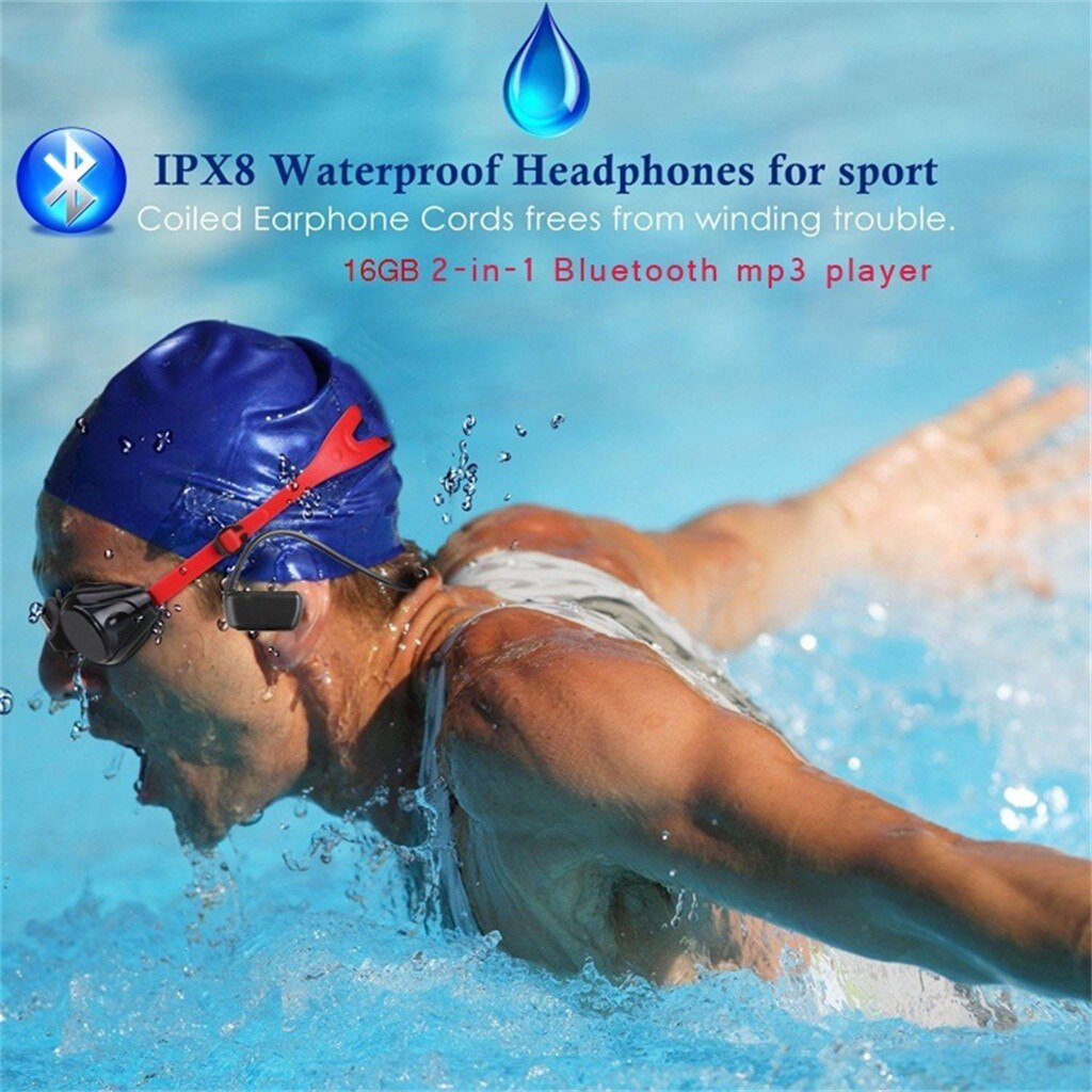 Hot 16GB IPX8 waterproof M P3 Music Player