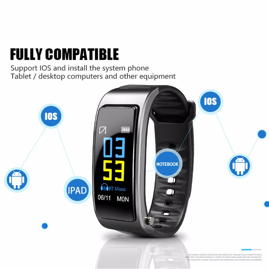Hot Y3Plus 2 in 1 Smart Bracelet With