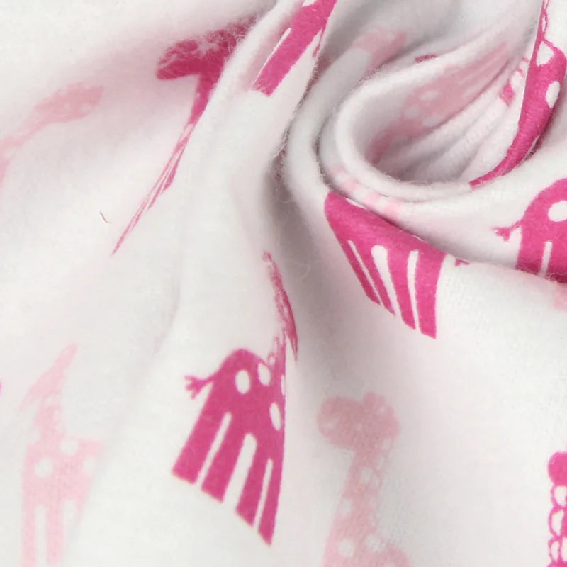 4pcs/pack 100% Cotton Receiving Baby Blanket Newborn 76x76cm Baby