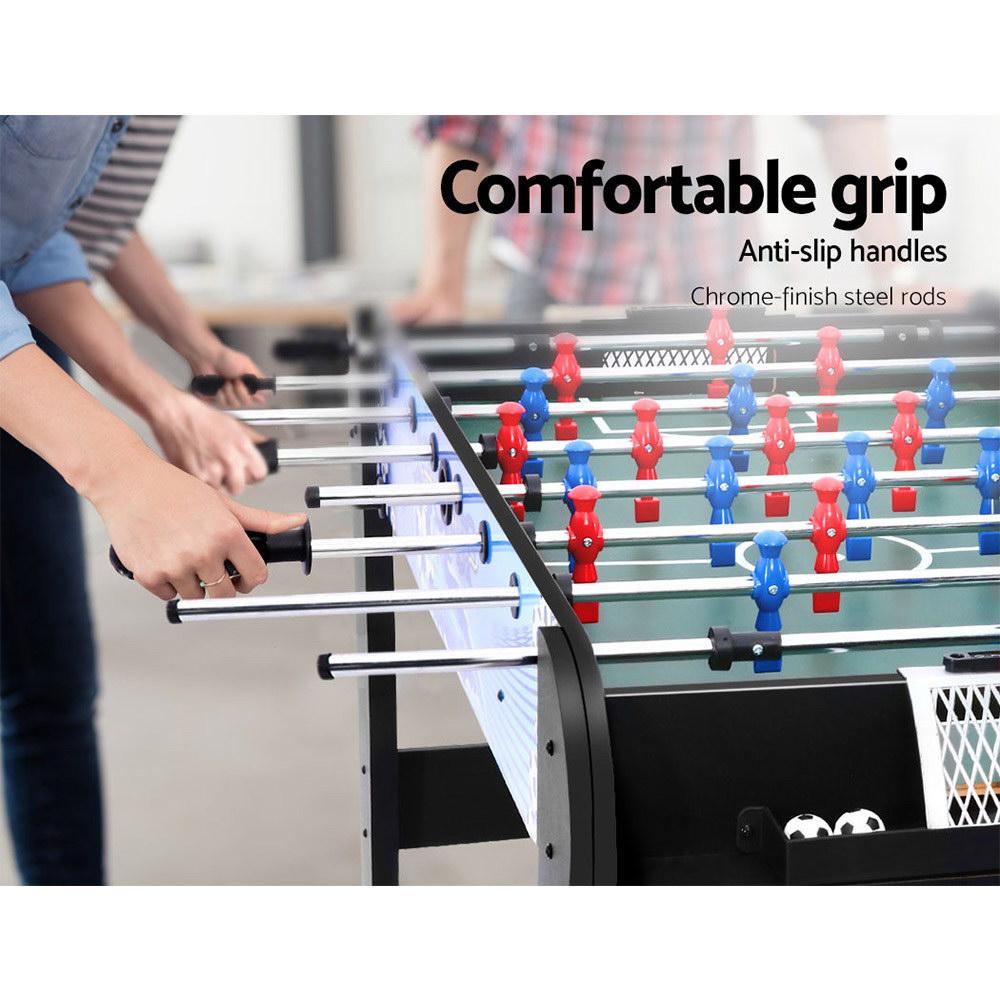 4FT Soccer Table Foosball Football Game Home Party Pub Size Kids Adult