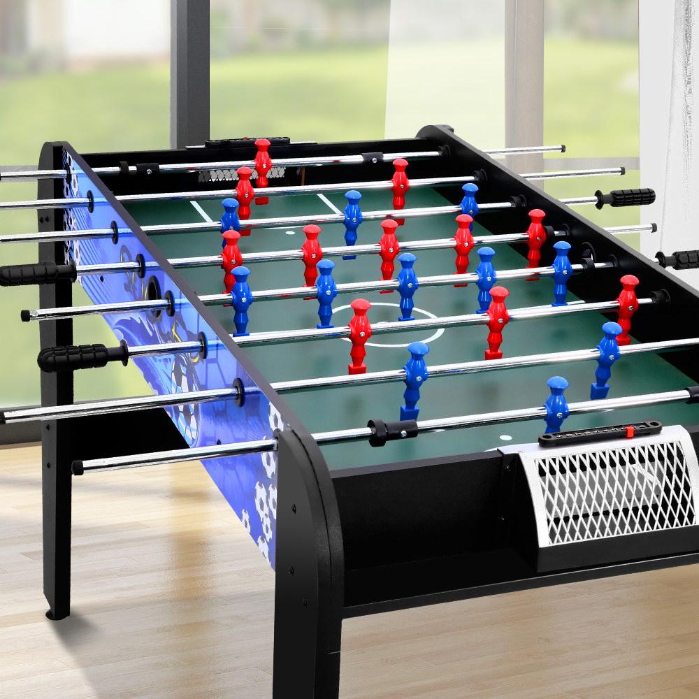 4FT Soccer Table Foosball Football Game Home Party Pub Size Kids Adult