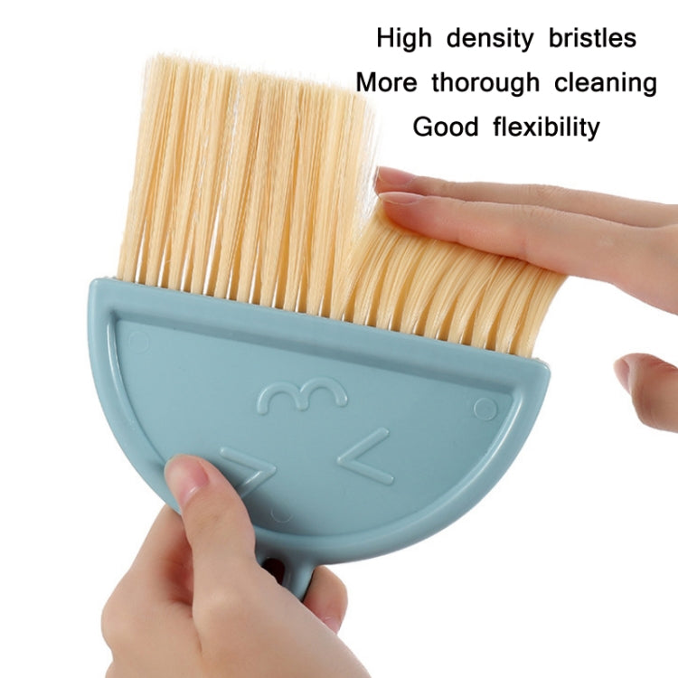6 Set Home Desktop Mini Keyboard Cleaning Brush With Dustpan(Green)