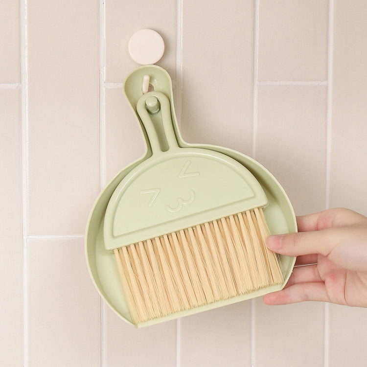 6 Set Home Desktop Mini Keyboard Cleaning Brush With Dustpan(Green)