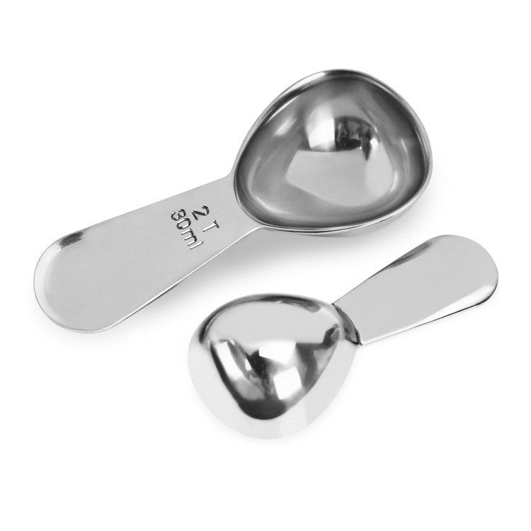 YG-MC12 304 Thickened Stainless Steel Coffee Spoon Scales Scaling