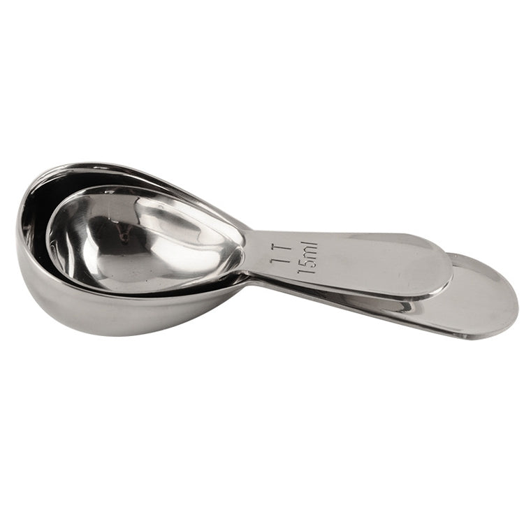 YG-MC12 304 Thickened Stainless Steel Coffee Spoon Scales Scaling
