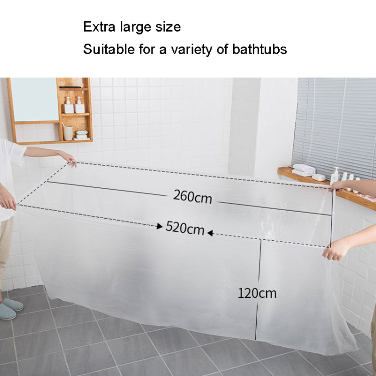 1pack Disposable Bath Bag Thickened Bath Tub Wood Barrel SPA Plastic