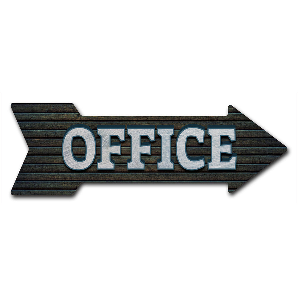 SignMission D-A-999700 6 x 18 in. Indoor & Outdoor Decor Direction Sti