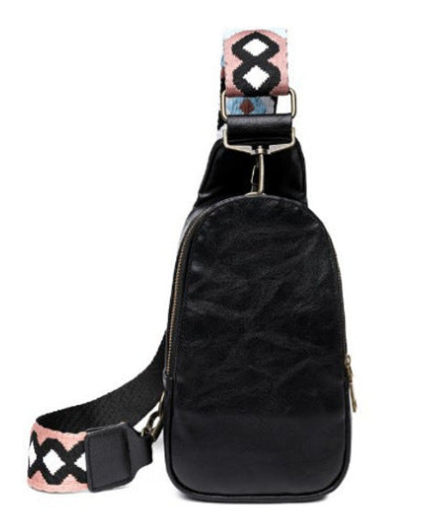 Chest sling bag guitar strap