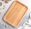Bamboo Platter 12" inch X 8" inch | For Appetizers / Barbecue / Burger