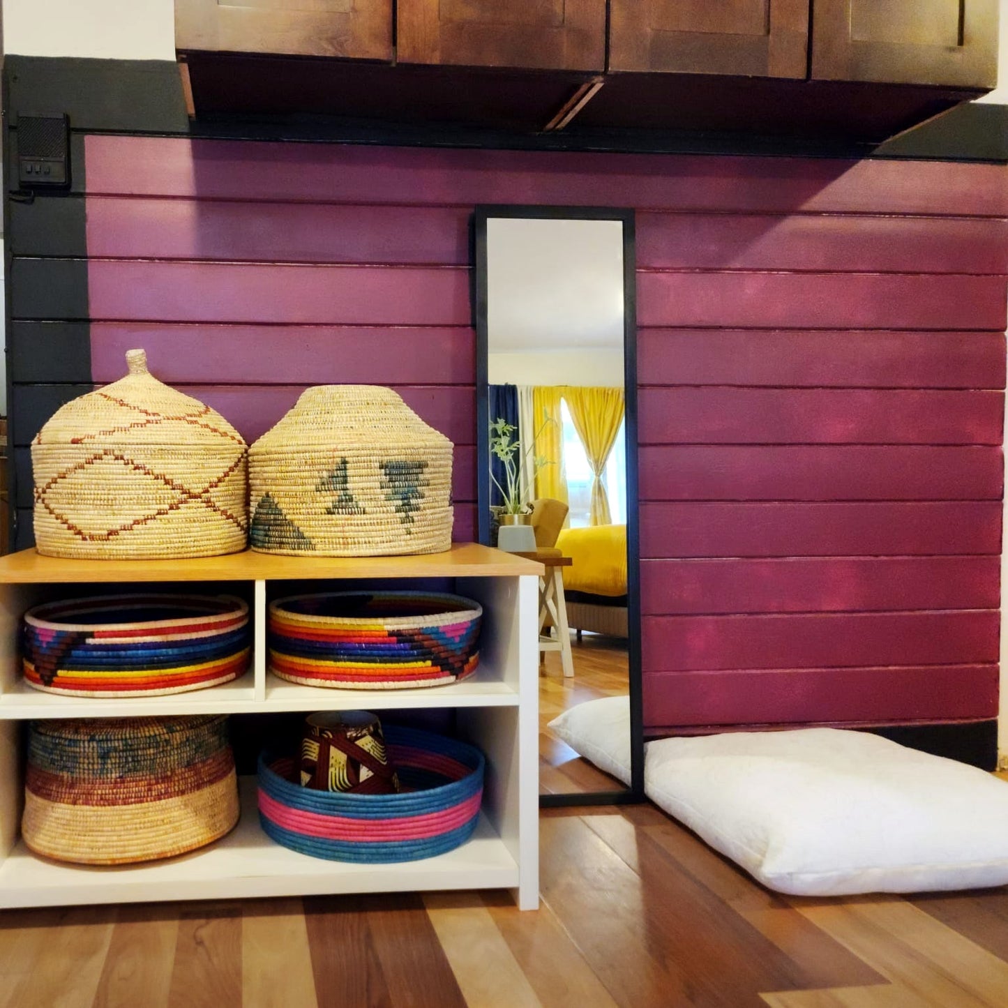 kivu Eco-Friendly Handmade Lidded Basket