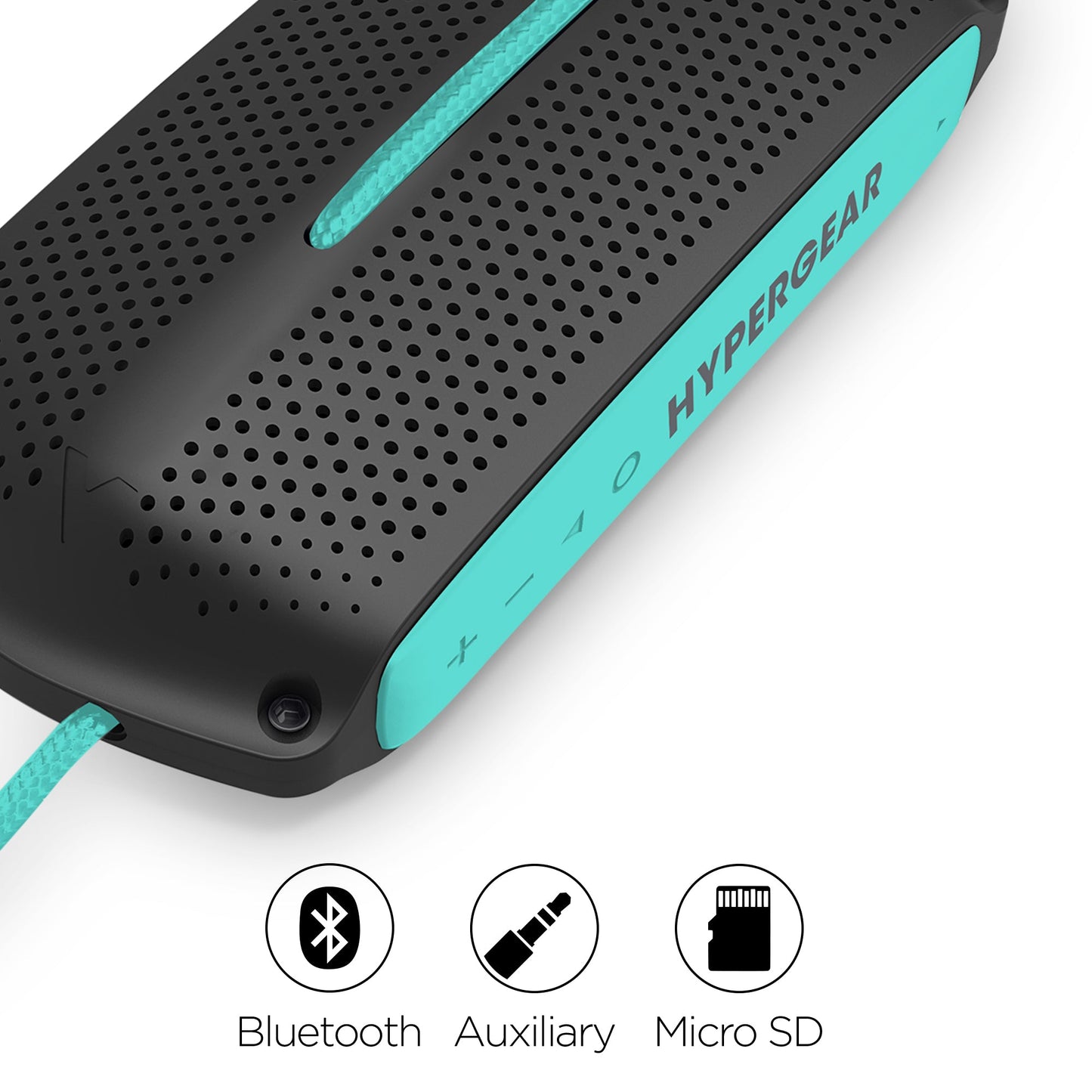 HyperGear Wave Water Resistant Wireless Speaker with Extended Battery