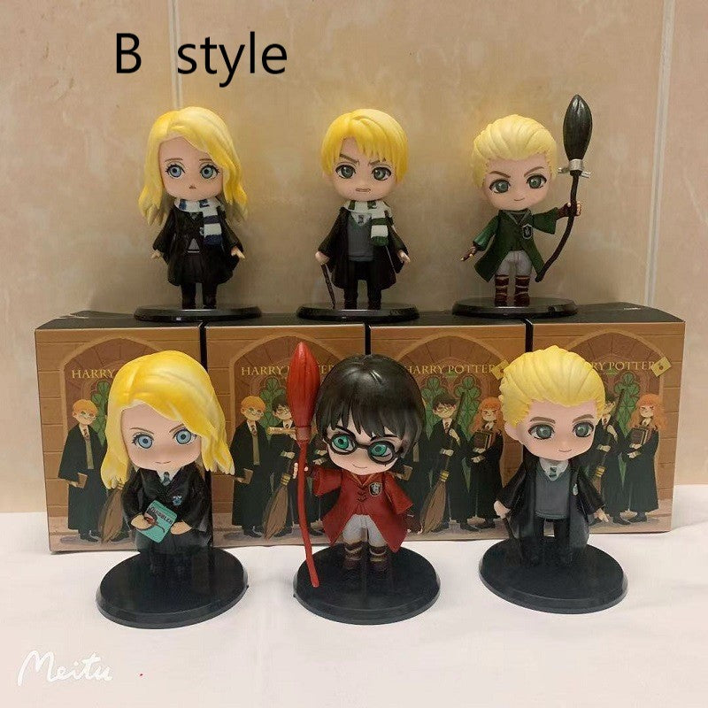 Cartoon Harry Potter Figure Collection Toys Doll Toy Gift