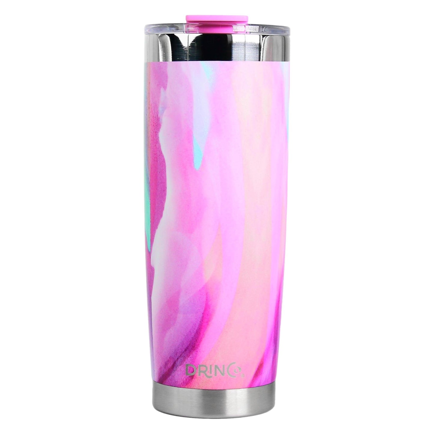 DRINCO® 20oz Insulated Tumbler w/Spill Proof Lid, 2 Straws (Galaxy)