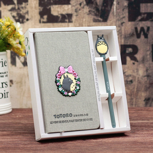 Totoro Notebook Pen Set