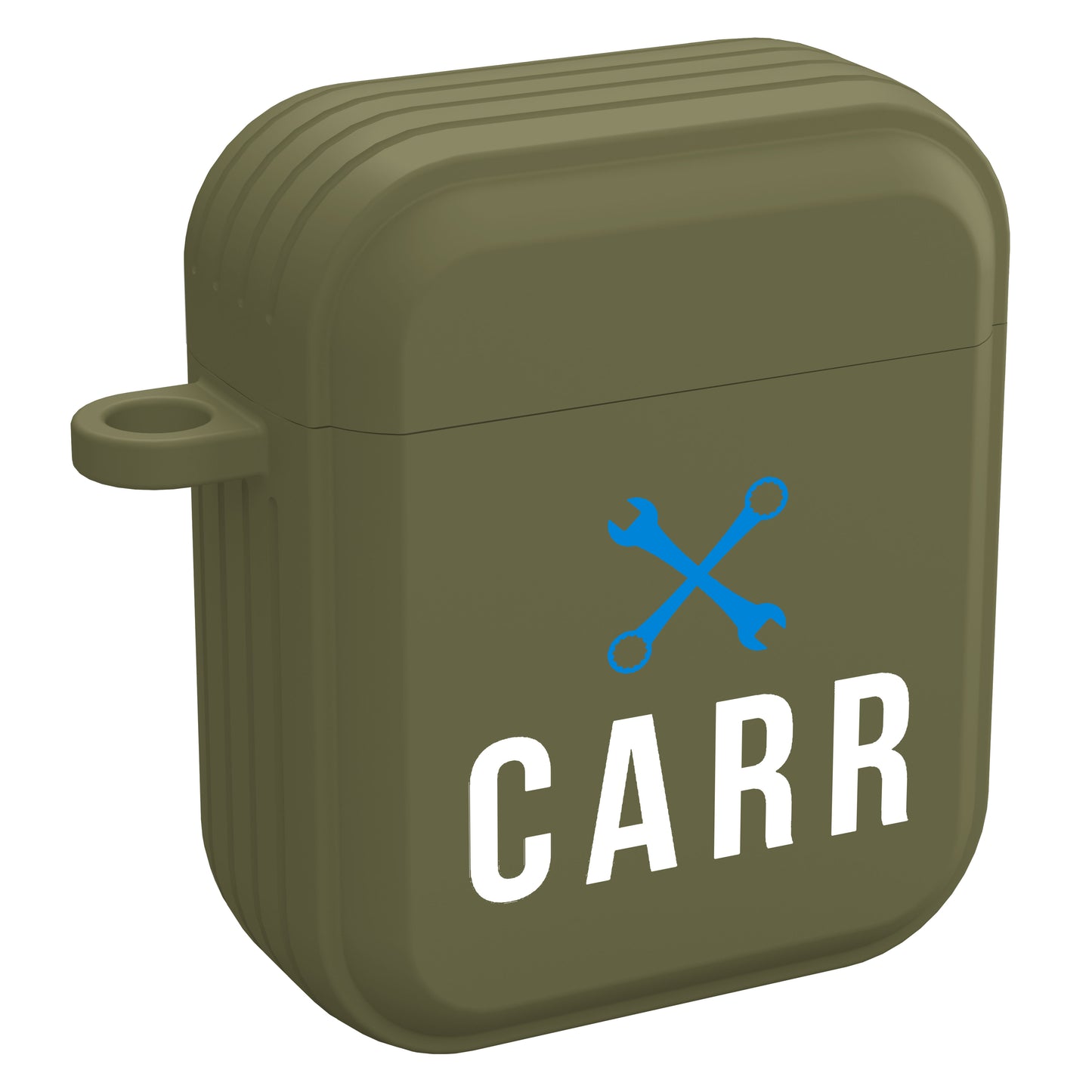 Custom Logo HDX Olive Case Cover for Apple AirPods Gen 1, 2, 3 & Pro