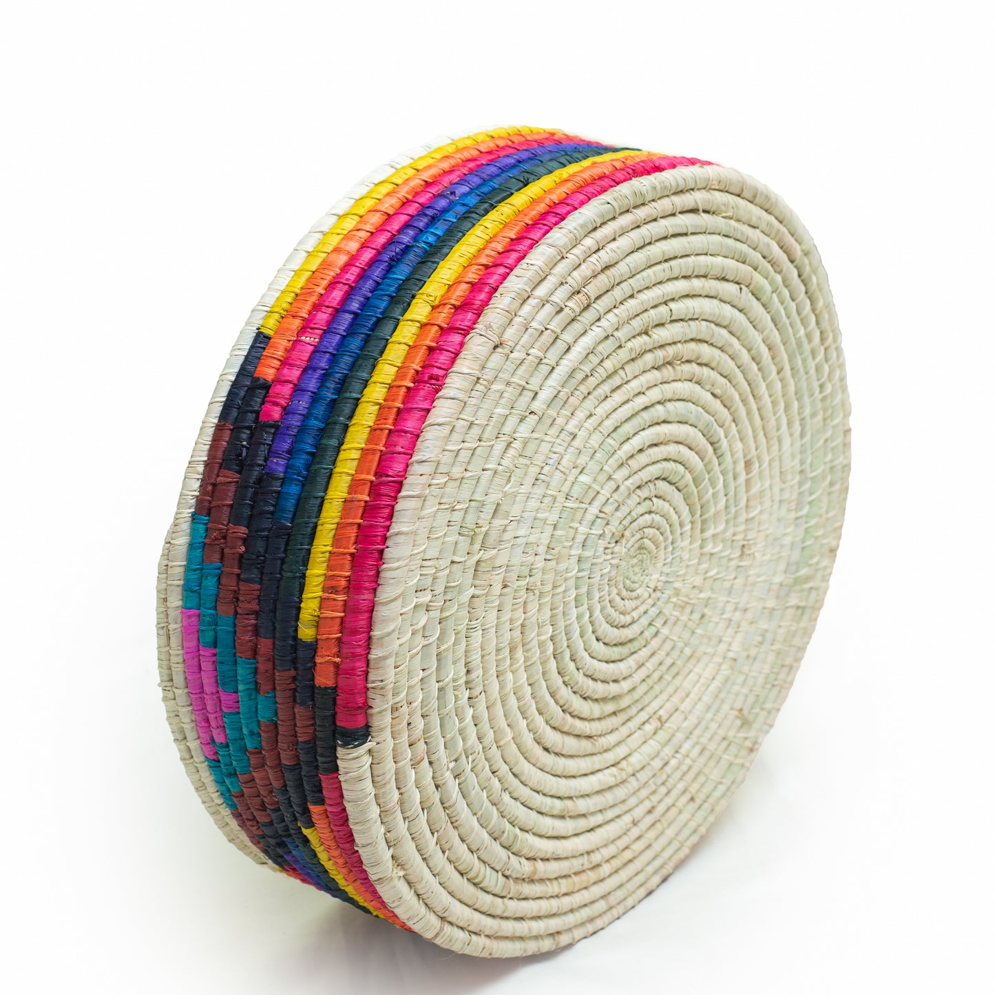 Jasper Handwoven Round Pet Bed.