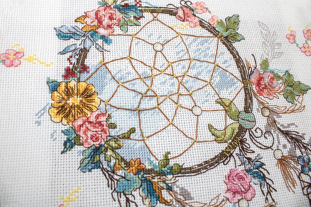 Counted Cross Stitch Kit Spring Dreams L8035