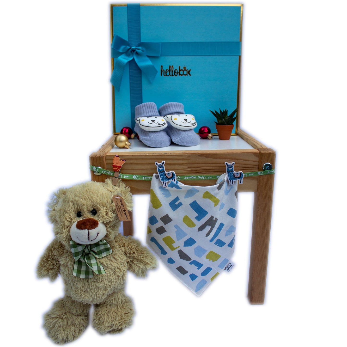 Baby Geschenk für Neugeborenen Junge - Bar