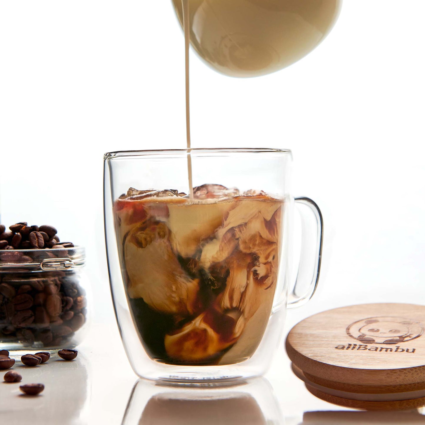 Double Wall Glass Mug - 250 ml